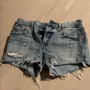 Levi’s denim shorts